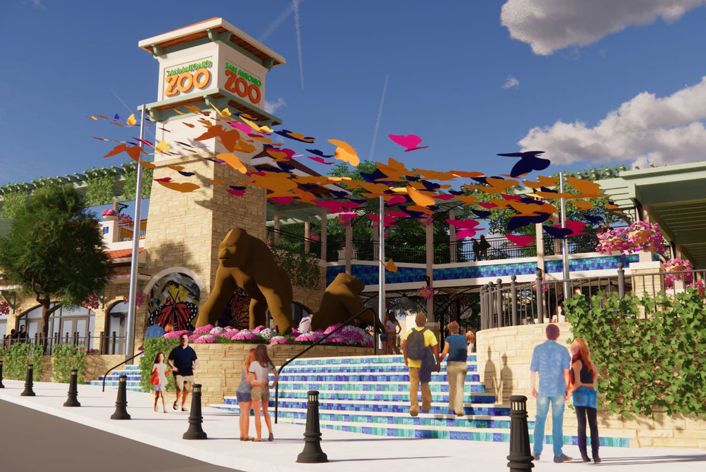San Antonio Zoo New Entrance Plans